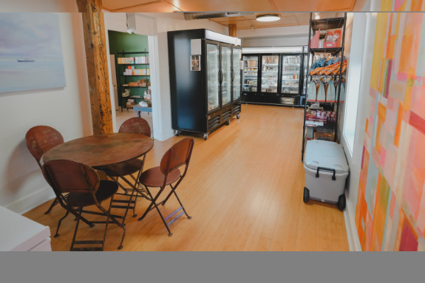 grocery store front door